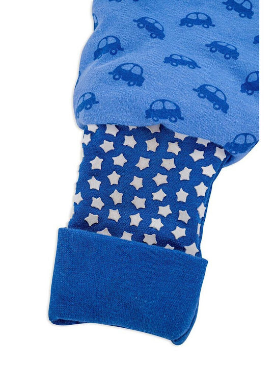 Baby Bliss Autumn Sleeping Bag with Feet Blue