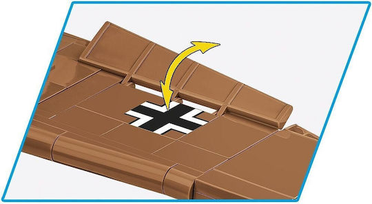 Cobi Modellfigur 350 Teile mit Kleber und Farben 34.4x24x6cm.