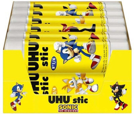 Uhu Κόλλα Stic Sonic 40gr 4 Σχέδια 1τμχ