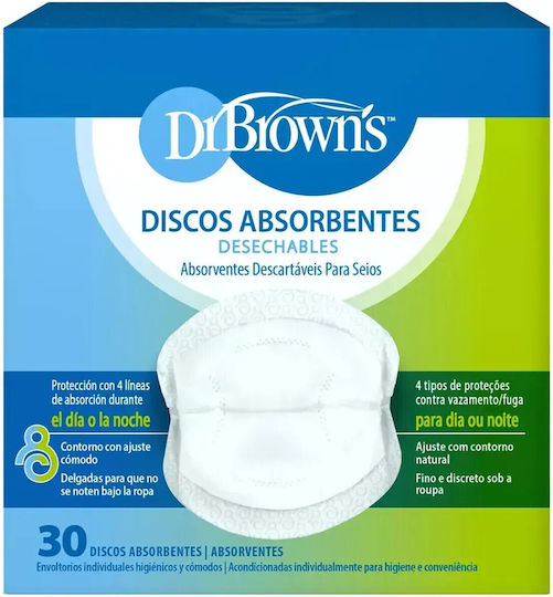 Dr. Brown's Επιθέματα Στήθους 30τμχ