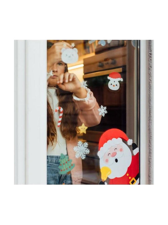 Legami Christmas Decorative Window Stickers Static Cling Window Stickers Windo-wow Wds0002