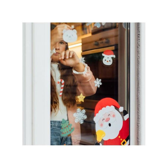 Legami Christmas Decorative Window Stickers Static Cling Window Stickers Windo-wow Wds0002