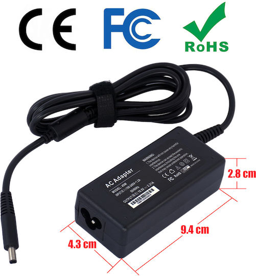 Laptop-Netzteil Ladegerät Dell 45W Shell Pin 19.5V 2.31A LA45NM131 FA45NM160 Laptop Notebook Ladegerät OEM Hohe Qualität Code 60130