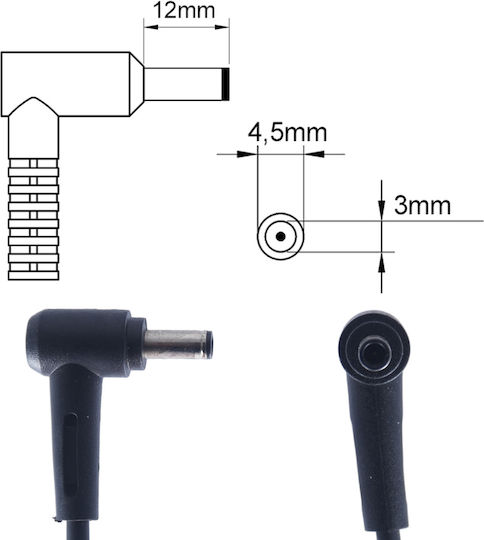 Τροφοδοτικό Laptop Ac Adapter Φορτιστής Asus Vivobook S 14 Flip Tn3402 Vivobook S 14 Flip Tn3402ya-oled-kn731w 0a001-00059100 Κωδ.60205