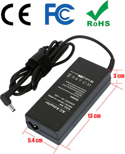 Laptop Power Supply AC Adapter Charger Fujitsu 19v 4.22a 80w 5.5mm X 2.5mm Fpcac44b Fpcac33 Fpcac33ap Ca01007-0920 Cp145081-01 Fmv-ac314 Laptop Notebook Charger OEM High Quality Code 60021