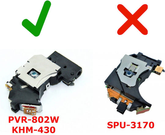 Console Spare Laser Lens Head Pvr-802w Khm-430 Playstation 2 Slim Scph 7000x-7500x-7700x-7900x Code 1-game202