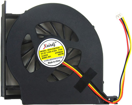 Ανεμιστηράκι Laptop Cpu Cooling Fan Hp G61 G61-100 G71 G61-420ed​ Presario Cq61 Cq61-100 Cq71 Cq71-100 Cq61-430sv 3pin Oem Κωδ 80065