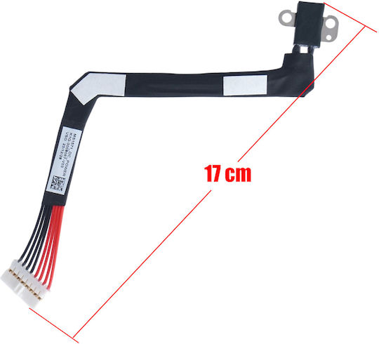 Βύσμα Τροφοδοσίας Dc Power Jack Socket Laptop Msi Ms-1571 Creator Z16 A11uet A11ue Creator Z16 Hiroshi Ms-1572 Z16 A12uet K1g-3008067-v03 Καλωδιοταινία 17cm 8pins Κωδ.31046
