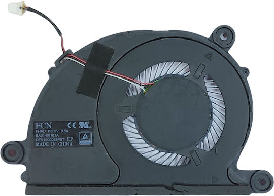 Ανεμιστηράκι Laptop Cpu Cooling Fan Samsung Np900x3l Np900x3n Np900x5l Ba31-00161a Dfs1600058pot Fhad Oem Κωδ 80795