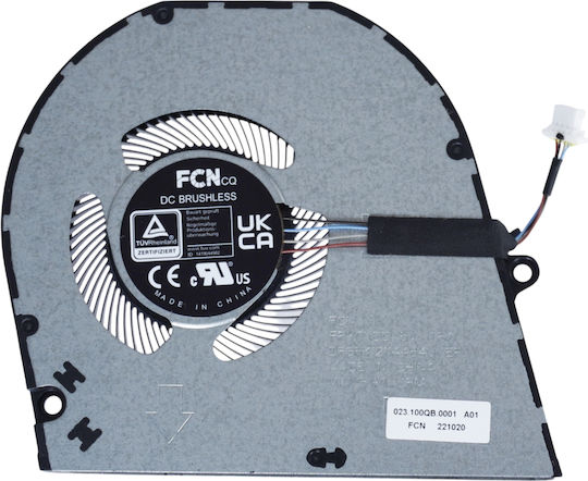 Laptop CPU Cooling Fan Dell Inspiron 14 5420 5425 05v75y 5v75y 0.23.100qb.0001 Dfs5k12114464j Bn8507h5h-000p 4pin Code 81458