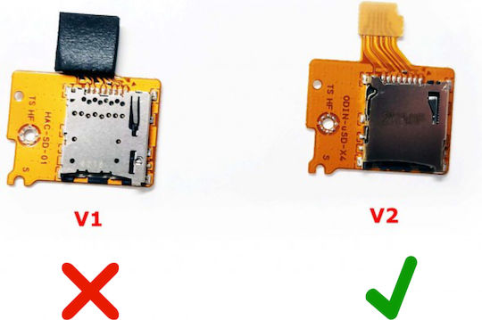 Четец на Карти Micro Sd Tf Card Reader Connector Board Лентов Кабел Nintendo Switch Конзола Код 1-game141