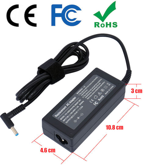Ac Adapter Φορτιστής Hp Pavilion 15-au101nv Product Number X9w85ea 854055-003 Κωδ.60092