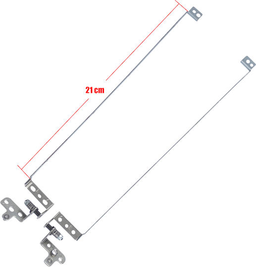 Hinges Set for Toshiba Satellite M300-st3401 M300-st3402 M300-st3403 M300-st4060 M305 M305-s4815 M305-s4819 M305-s4820 M305-s4822 M305-s4826 M305-s4835 Code 1-hng0049