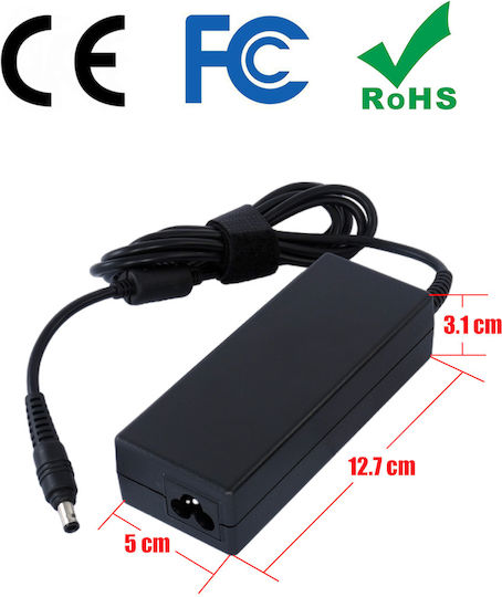 Τροφοδοτικό Laptop Ac Adapter Φορτιστής Samsung Gt8900xtr Gt8910 Gt8910kxv Gt9000 Gt9000 Pro M40 M40plus Np-r50 Np-r60 Np-r60s Nx30 P10 P20 P25 P27 P28 P28g P29 P30 P30 Xtc 1400 P30 Xtm 1700 P30 Xvc 1400 P30 Xvm Oem Κωδ.60003