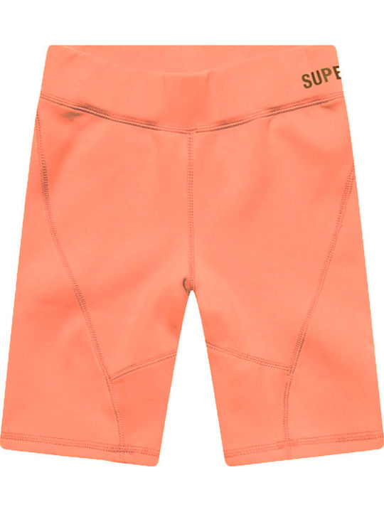Women's Bike Training Legging High Waisted Orange