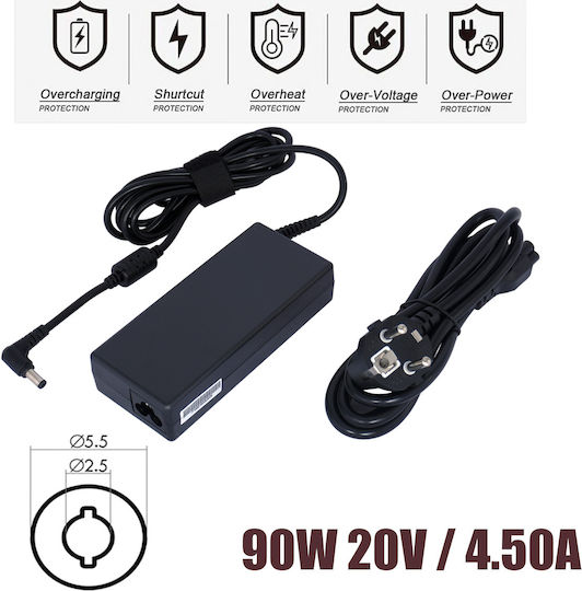 Τροφοδοτικό Laptop Ac Adapter Φορτιστής Amilo Xa 2529 Amilo Li 2732 Amilo Xi 2428 Amilo Li 2735 Amilo Xi 2528 Amilo Li 2735pro Amilo Xi 3650 Amilo Pa 1538 Amilo Xi 3670 Amilo Laptop Notebook Charger Oem Υψηλής Ποιότητας Κωδ.60022