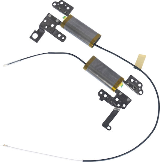 Hinges Bracket Set Laptop Lenovo Yoga 7-14itl5 82bh 82bh0006us 82bh00dmus 5h50s28981 5h50s28982 5h50s29023 Am1rw000910 Am1rw000400 Left & Right No Brackets Silver Code 1-hng0695