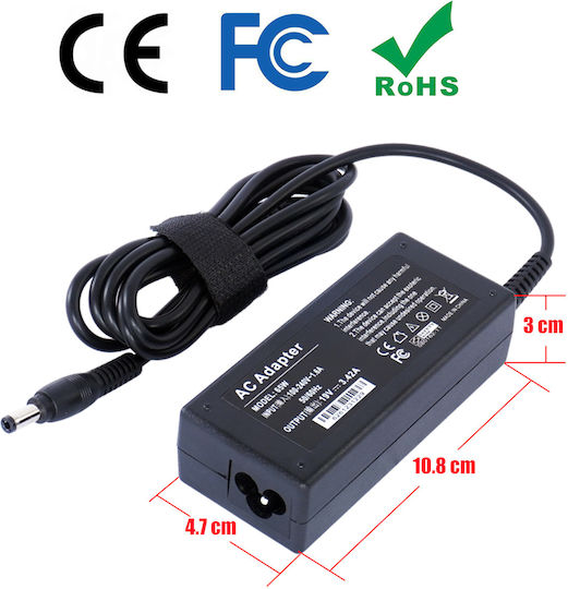 Laptop Power Supply AC Adapter Charger Travelmate 330 Travelmate 330t Travelmate 332 Travelmate 332t Travelmate 333 Travelmate 333t Travelmate 365 Travelmate Laptop Notebook Charger OEM High Quality Code 60012