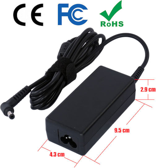 Laptop Power Supply AC Adapter Charger Toshiba Nb550d-111 OEM High Quality Code 60010