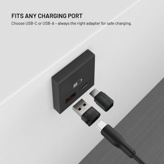 Fixed Конвертор USB-A / USB-C мъжки към USB-A / USB-C женски
