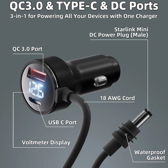 Καλώδιο DC - DC 1-PER0118 1τμχ