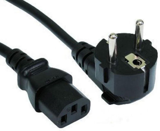Καλώδιο Ρεύματος Τροφοδοσίας Laptop Pc Power Cable Ac Laptop Eu Plug 3 Prong 3 Pin Ac C5 Laptop Μήκος Καλωδίου 1.5m 150cm Κώδ.1-dccrd019