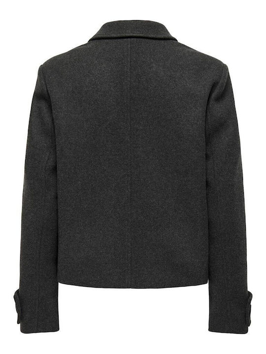 Women's Dark Grey Peacoat