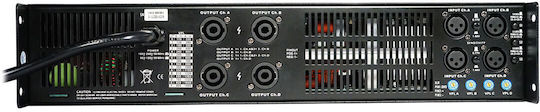 Ihos D-4004 Τελικός Ενισχυτής PA 4.0 Καναλιών 1800W/4Ω 900W/8Ω L005747