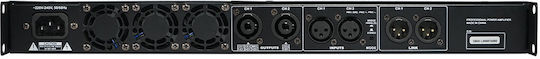 Ihos D-600 Τελικός Ενισχυτής PA 2 Καναλιών 1200W/4Ω 600W/8Ω