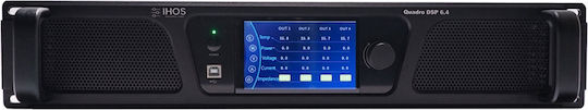 Ihos QUADRO DSP 6.4 Power Amplifier PA 4 Channels