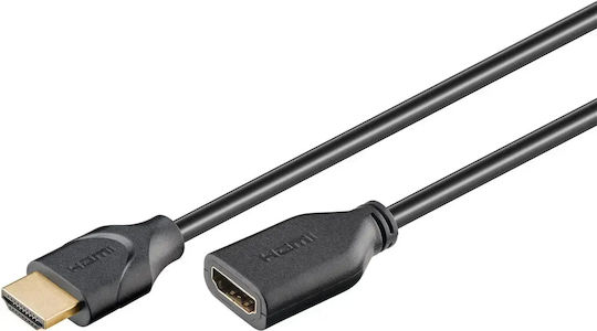 Goobay Cable HDMI male - HDMI female 5m Black