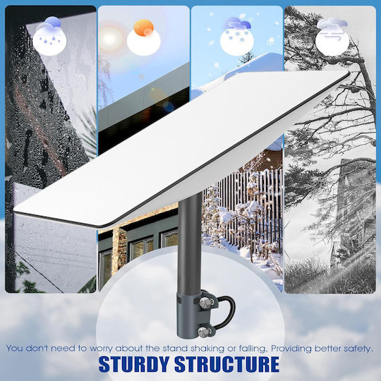 Κιτ Τοποθέτησης - Steel RV Pole Mount Compatible for Starlink V2 Adjustable Outdoor Antenna 1-PER0015