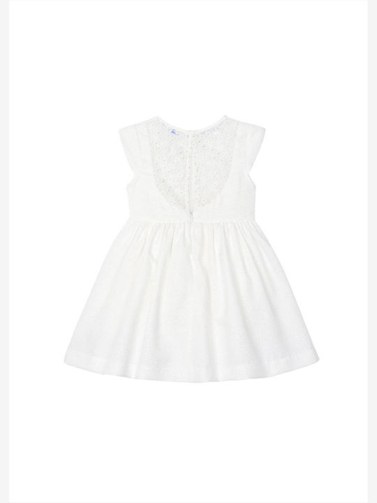 Children's Dress Sleeveless Tulle Ecru
