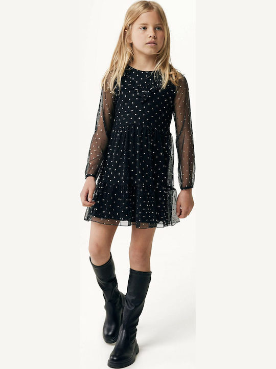Children's Dress Tulle Black