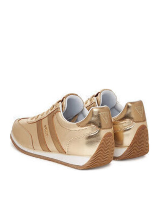 Damen Sneakers Gold