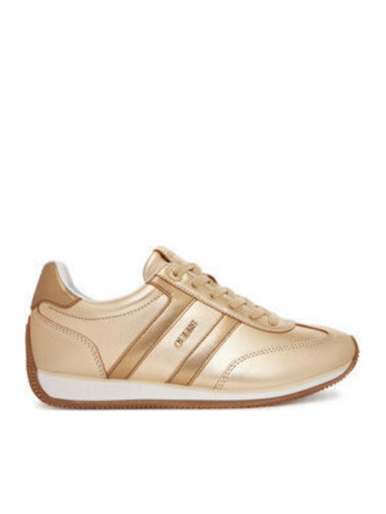 Damen Sneakers Gold