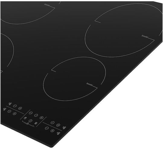 Beko Plită cu Inducție Autonom cu Funcție de Blocare 59x52εκ.