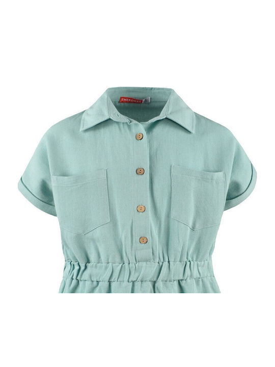 Rochie pentru Copii Mâneca scurta Bay Leaf Mint