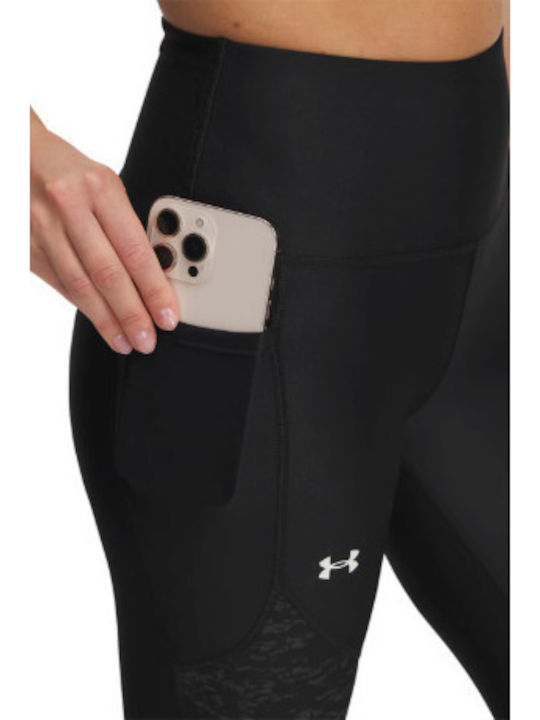 Panel Ankle Training Women's Cropped Leggings High Waist Black