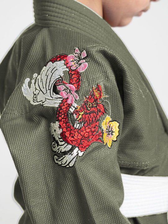 Nakama Uniform Brasilianisches Jiu Jitsu Grün