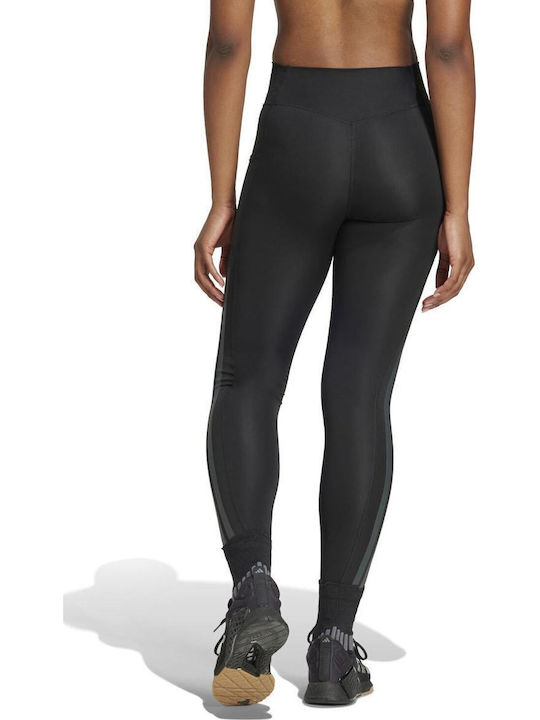 adidas Optime 3-stripes Full-length Training Leggings Black