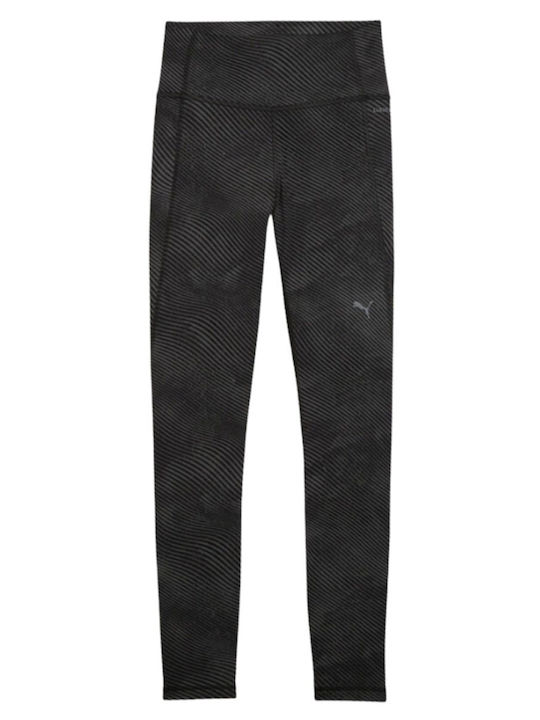 High-waist Tights Γυναικείο Μακρύ Κολάν Μαύρο