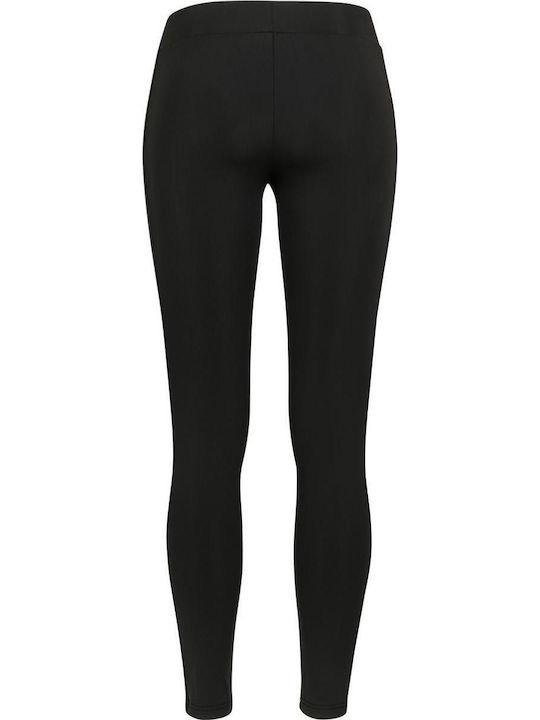 Tech Biker Women's Long Training Legging High Waisted Black