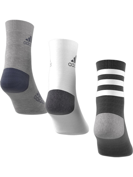 adidas Kids' Socks Knee-High Performance Black 3 Pairs