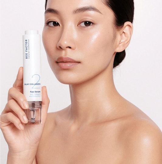Bee Factor Feuchtigkeitsspendend & Anti-Aging Serum Gesicht mit Hyaluronsäure & Kollagen 50ml
