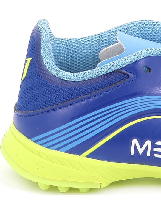 F50 Messi League TF Παιδικά Ποδοσφαιρικά Παπούτσια με Σχάρα Royal Blue / Solar Yellow / Semi Blue Burst