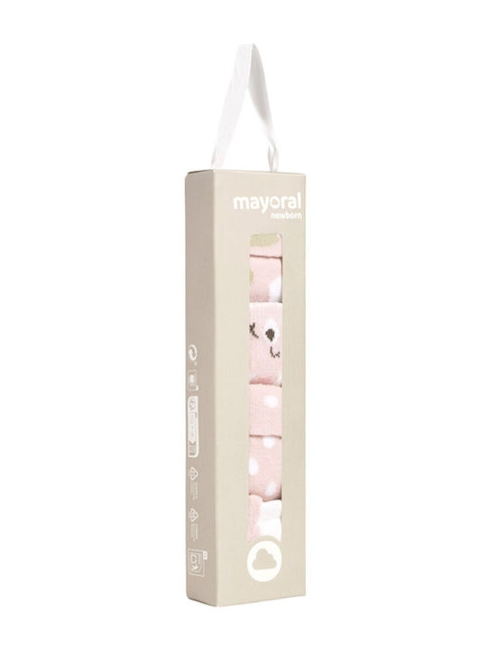 Mayoral Детски чорапи Pink 4 Чифта