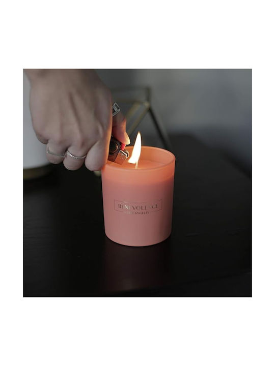 Benevolence LA Lumânare Aromatică din Soia în Borcan cu Miros de Rose