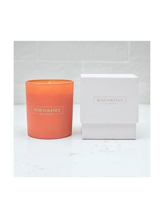 Benevolence LA Lumânare Aromatică din Soia în Borcan cu Miros de Rose