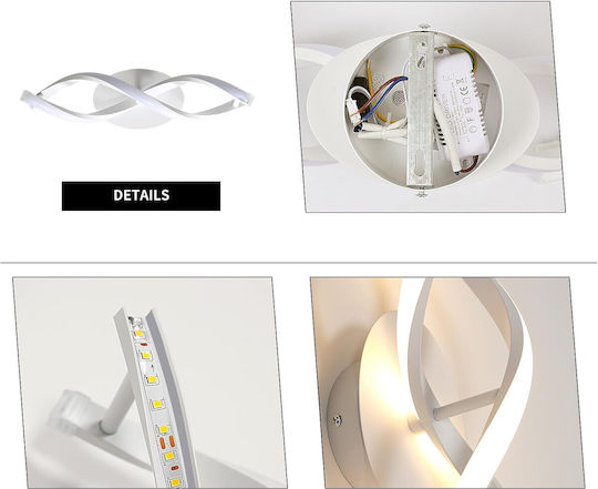 Lightplanet Осветително тяло За стена с вграден LED